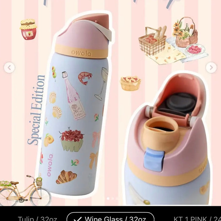 Stay Hydrated in Style – Vacuum Insulated Water Bottle with Straw Lid