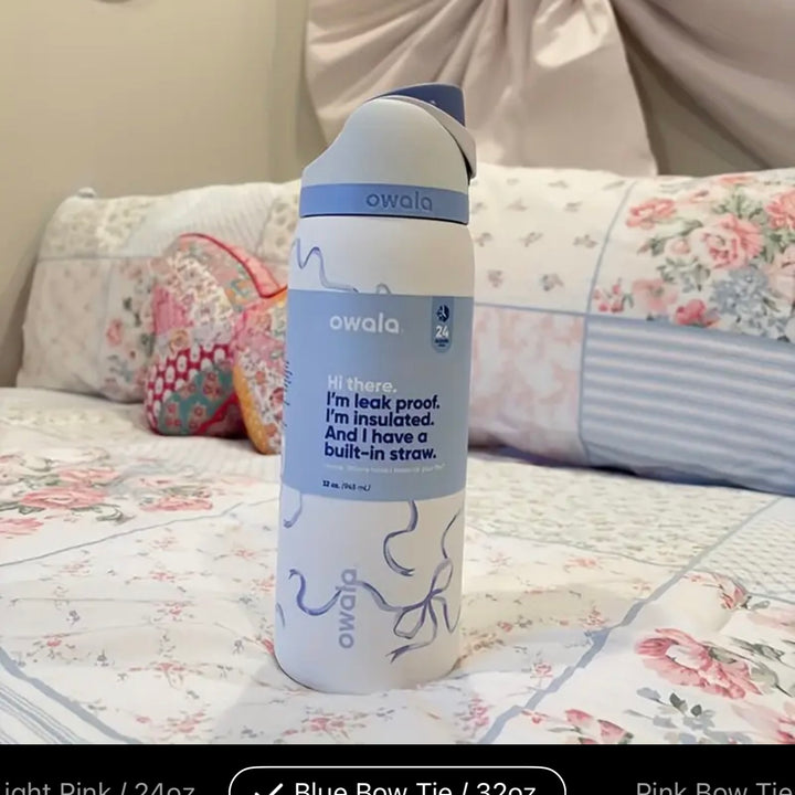 Stay Hydrated in Style – Vacuum Insulated Water Bottle with Straw Lid